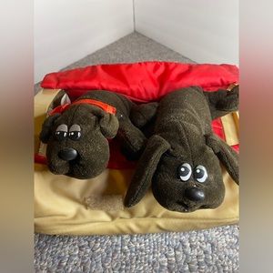Vintage Tonka Pound Puppies Newborns carrier case cloth 1986